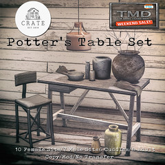 crate's The Potter's Table for TMD Weekend Sale!