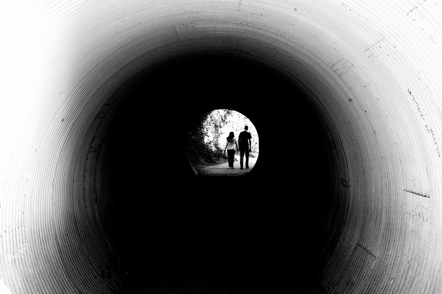 Tunnel of Love B&W