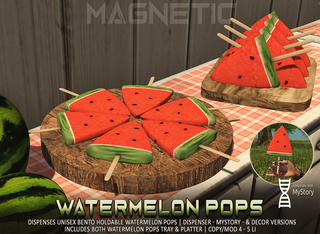 Magnetic – Watermelon Pops