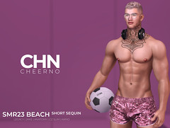 CHN Beach Shorts Sequin @ MANCAVE