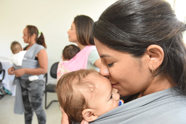 UBS orienta mães sobre técnicas de amamentação e cuidados com os bebês