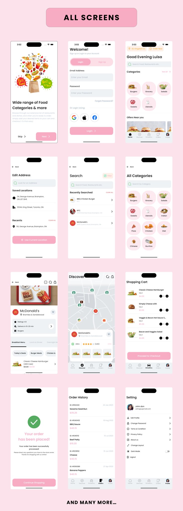 Meals App - Flutter Mobile App Template 
