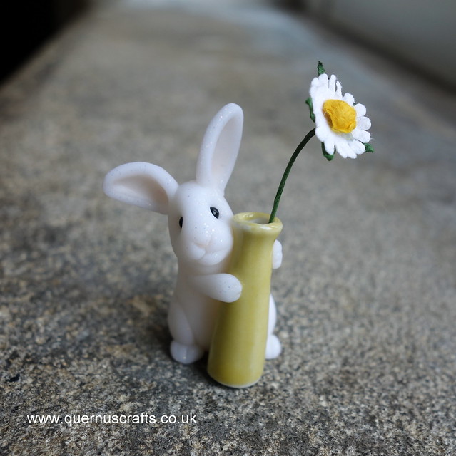 Wee Flower Vase Bunny