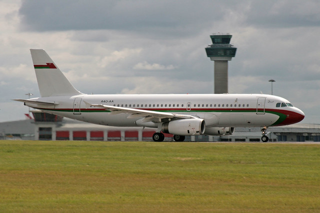A40-AA Airbus A-320-232 Oman Royal Flight