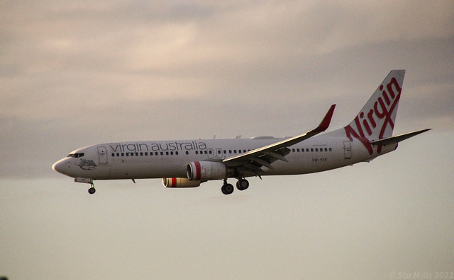 VH-YFF | Virgin Australia | Boeing 737-8FE | VA274 | CBR - MEL | Melbourne International Airport | (MEL/YMML)