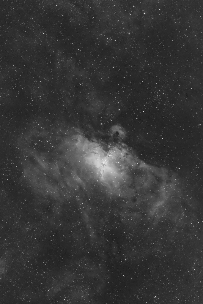 M16 わし星雲 (Hα) (2023/8/17 22:57)