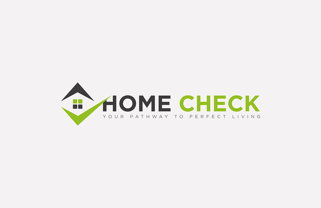 Home check minimalist Logo design - Branding