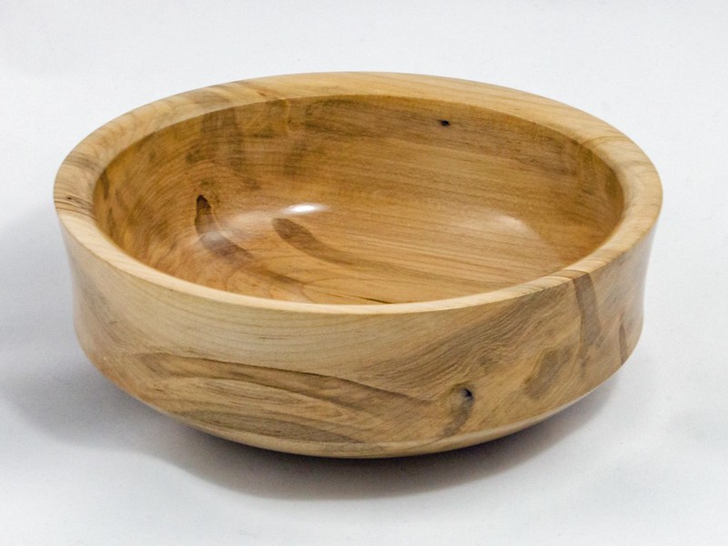 IMG_8346 - ITM_1422 - Bowl - Ambrosia Maple - T 8.75 in x H 3 in x F XX in  - $70 - Available