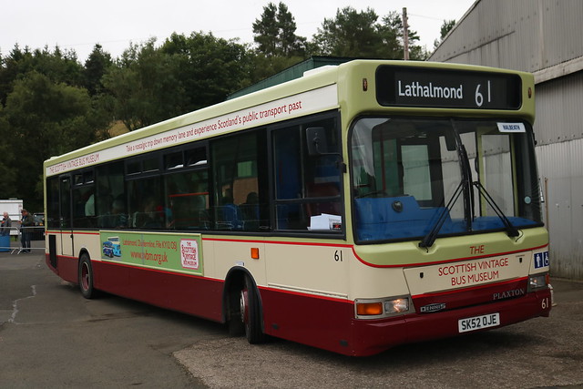 Dennis Dart SLF/Plaxton Pointer 2: 61 SK52OJE Scottish Vintage Bus Museum