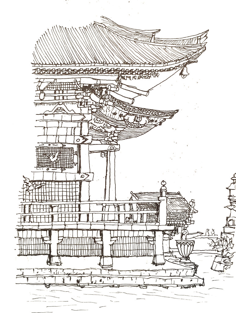 東京浅草寺 Asakusa Kannon Temple (Sensoji) in Tokyo - Artline Pen ...