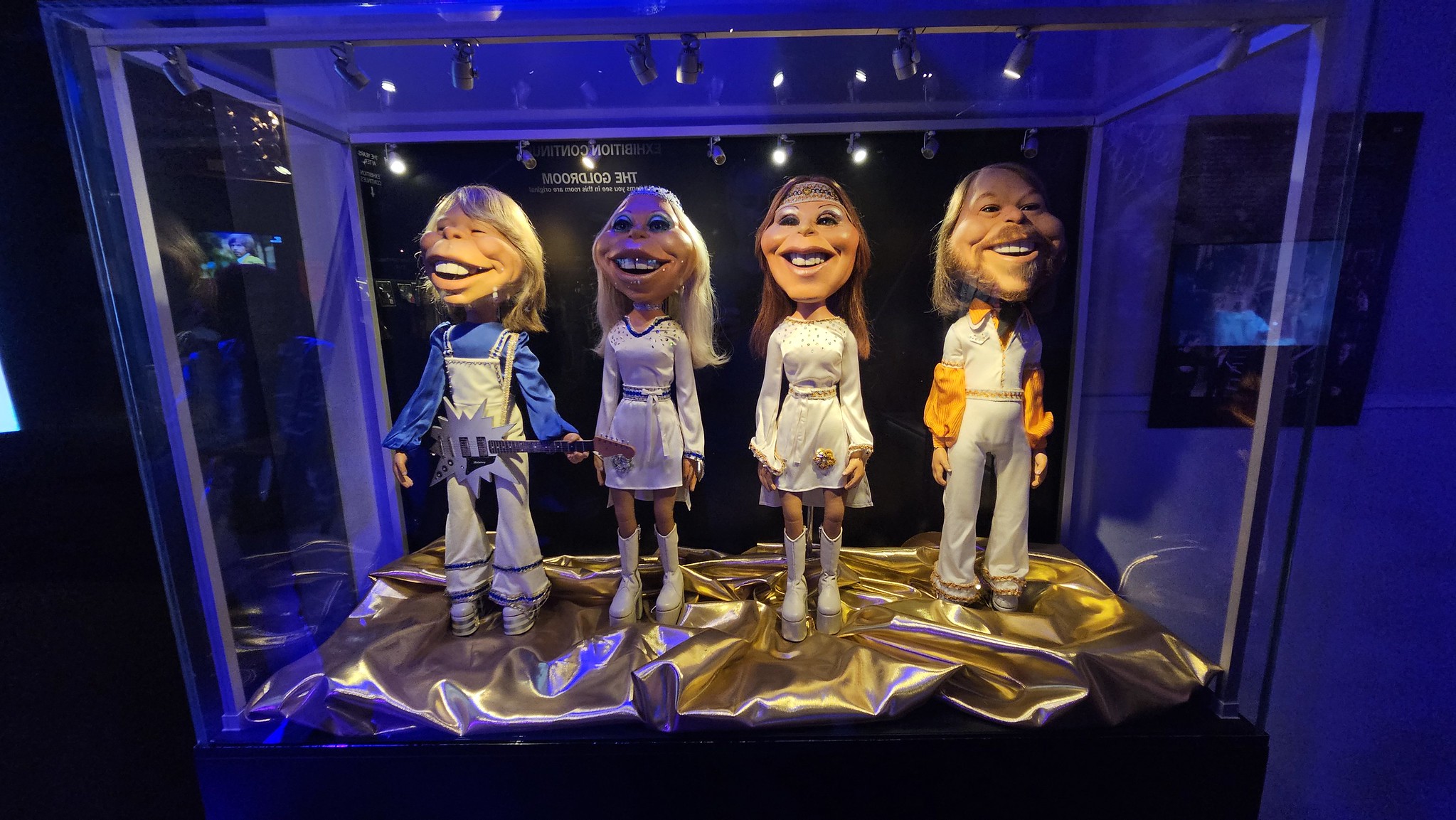 A Spitting Image version of Abba