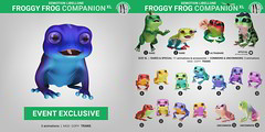 SEmotion Libellune Froggy Frog XL Companion