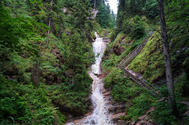 The Waterfall in Nesselwang / Allgäu / Alps