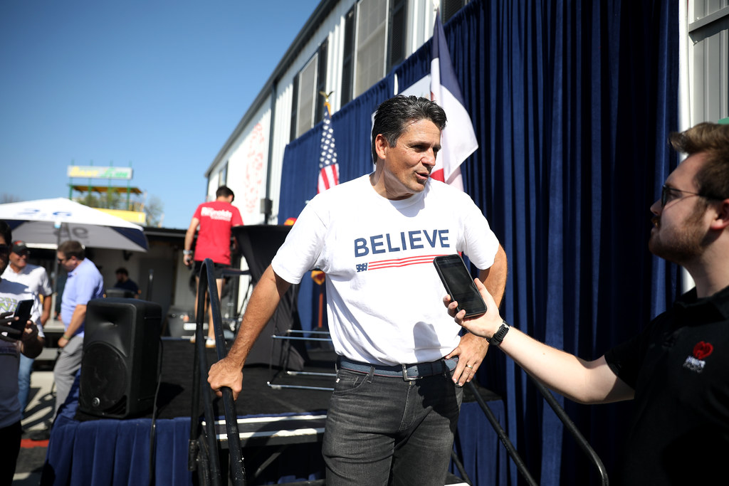 Ryan Binkley | Ryan Binkley speaking with the media at Gover… | Flickr