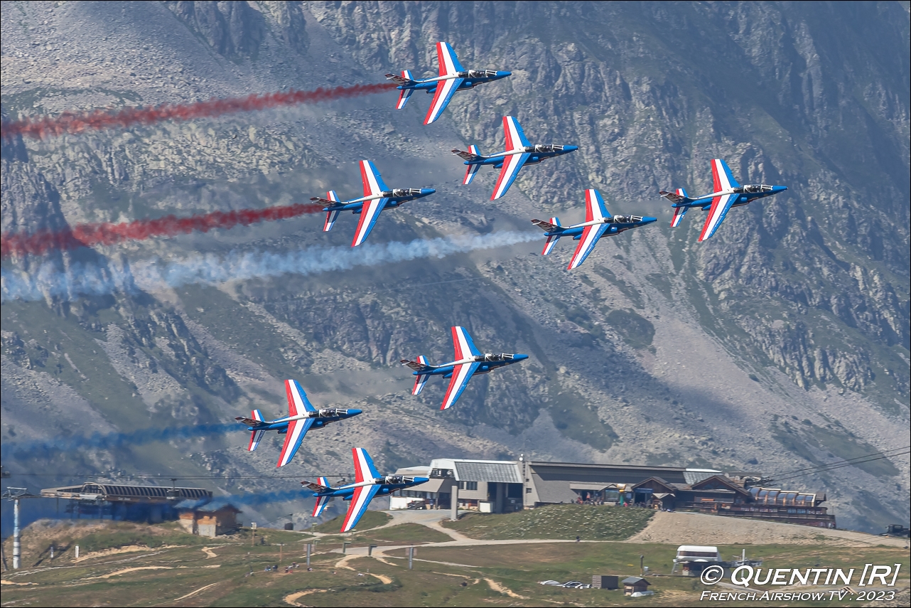 Patrouille de France Fete de l Air Alpe d Huez Altiport Henri Giraud airshow photography canon france