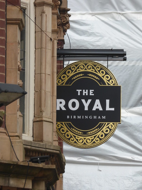 The Royal Birmingham - pub sign