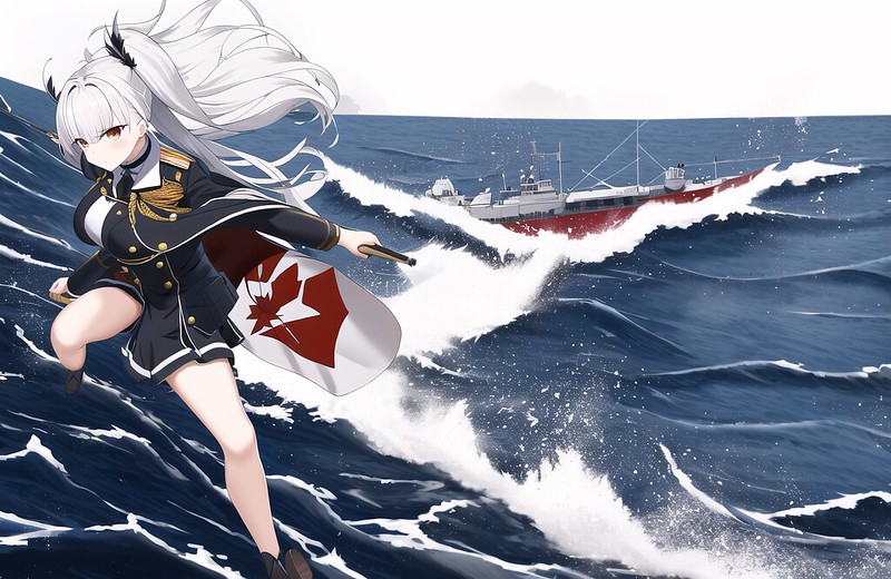 NovelAI - Canadian Shipgirl Experiment