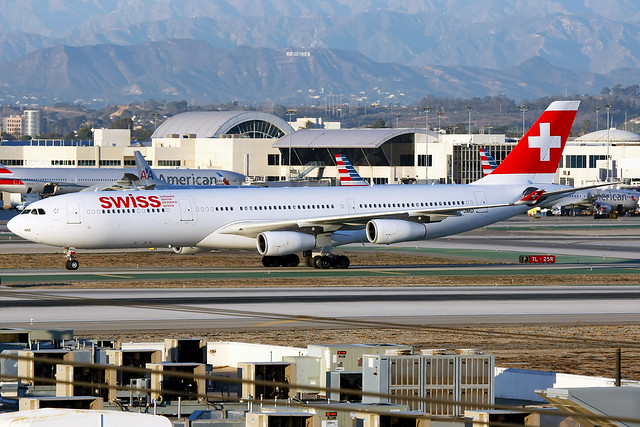 Swiss | Airbus A340-300 | HB-JMD | Los Angeles International