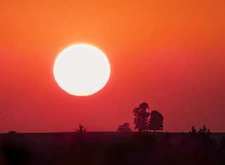 Hot August Sunset