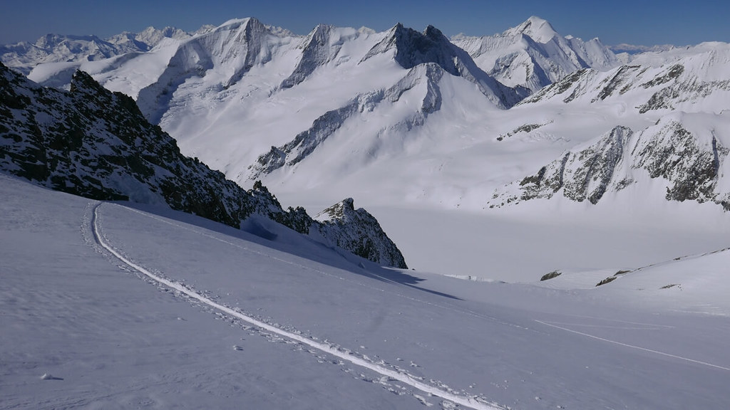 Finsteraarhorn Berner Alpen / Alpes bernoises Švýcarsko foto 36