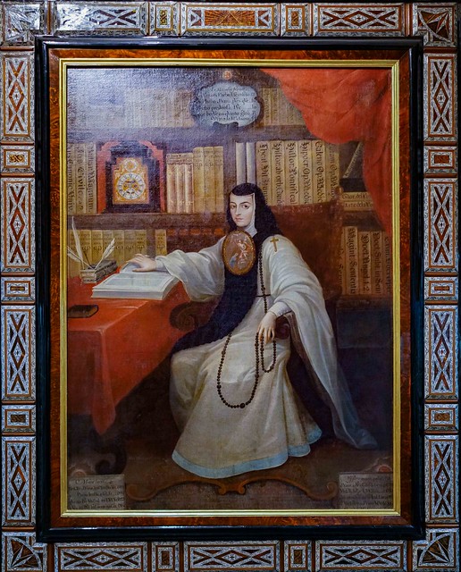 Miguel Cabrera, Portrait of Sor Juana Inés de la Cruz, c. 1750