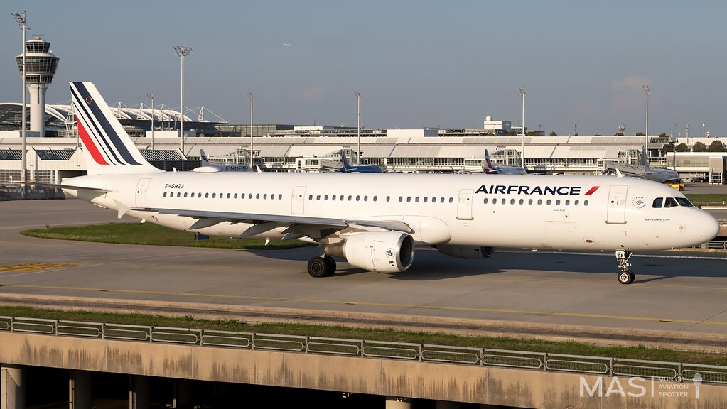 Air France A321-100 F-GMZA @ MUC