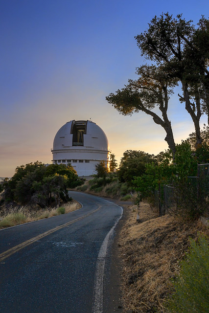 Road to Lick Observatory