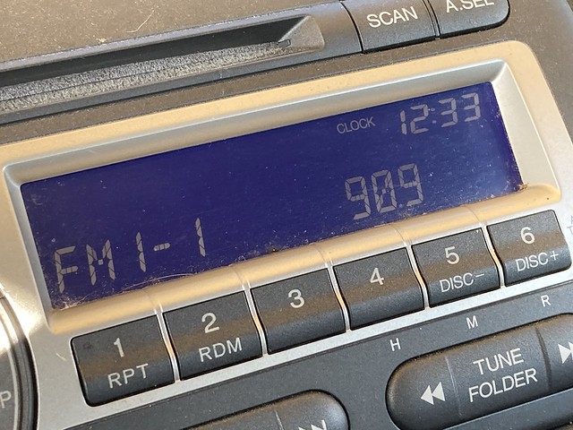 radio’s right now, but the time is not