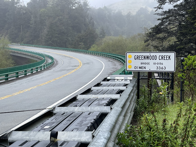 Greenwood Creek Bridge on Highway 1