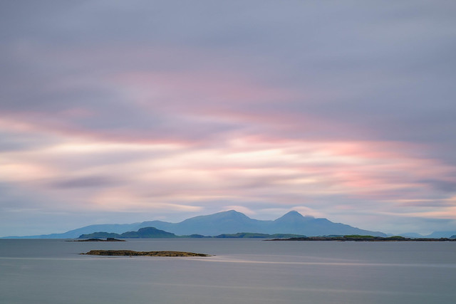 Two Minutes Please - Muck and Rùm from Portuairk, Ardnamurchan