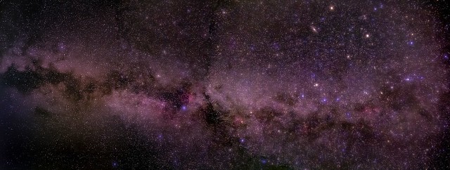 Milky way mini panorama