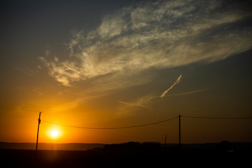 She's Golden to the Sun by Thomas Hawk, america iowa usa unitedstates unitedstatesofamerica sunset fav10