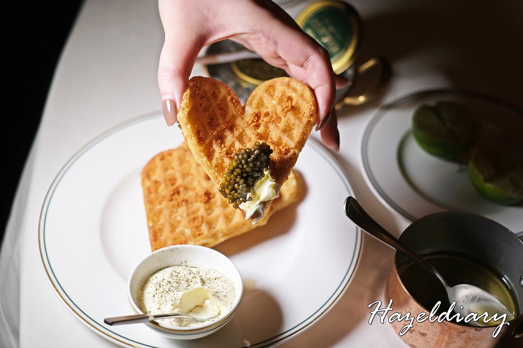 Brasserie Astoria-Astoria Osciétra caviar and waffles