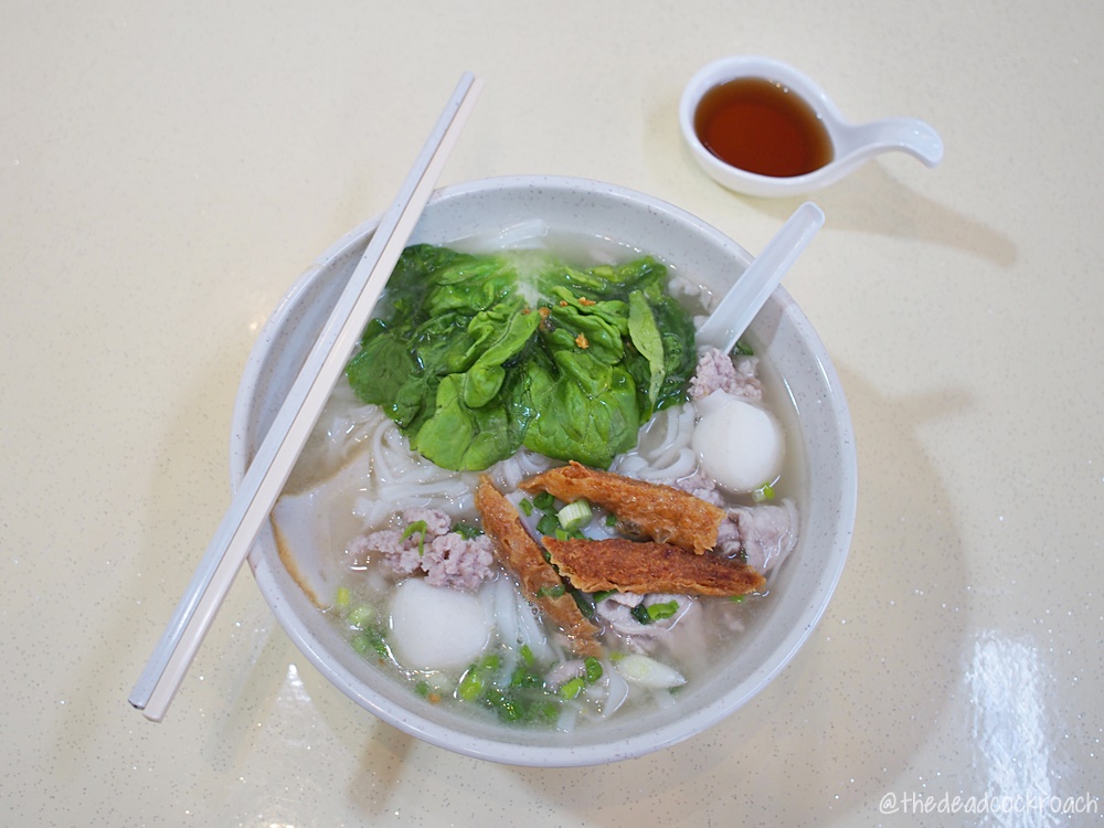 singapore,keow teow kia,粿条仔,food review,coffee shop,咖啡仔来了,blk 132 jurong gateway road,hawker centre,酒香粿条汤,wine fragrance noodle soup,happy hawker,salted fish mee tai mak soup,