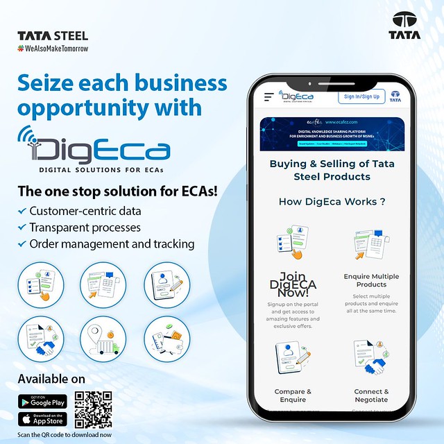 DigECA - Unique Digital Solution with Tata Steel
