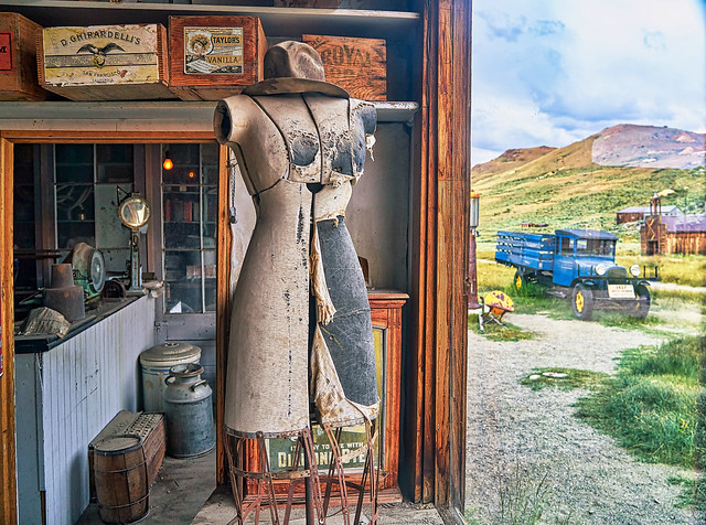 Dress Form at Boone Store at Bodie Ghost Town