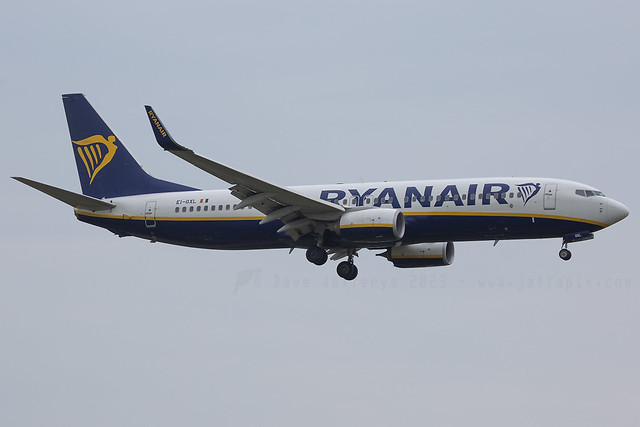 EI-GXL B737-800 Ryanair