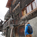 Zermatt Oldtown in Zermatt, Switzerland 