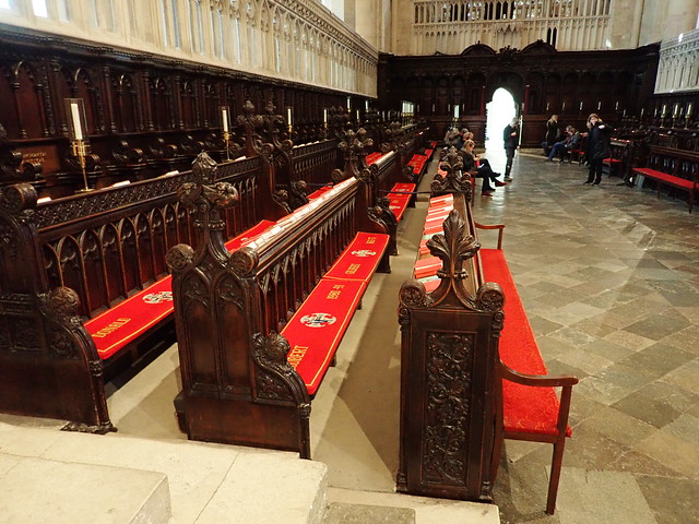 Woodwork, Canterbury Cathedral choir