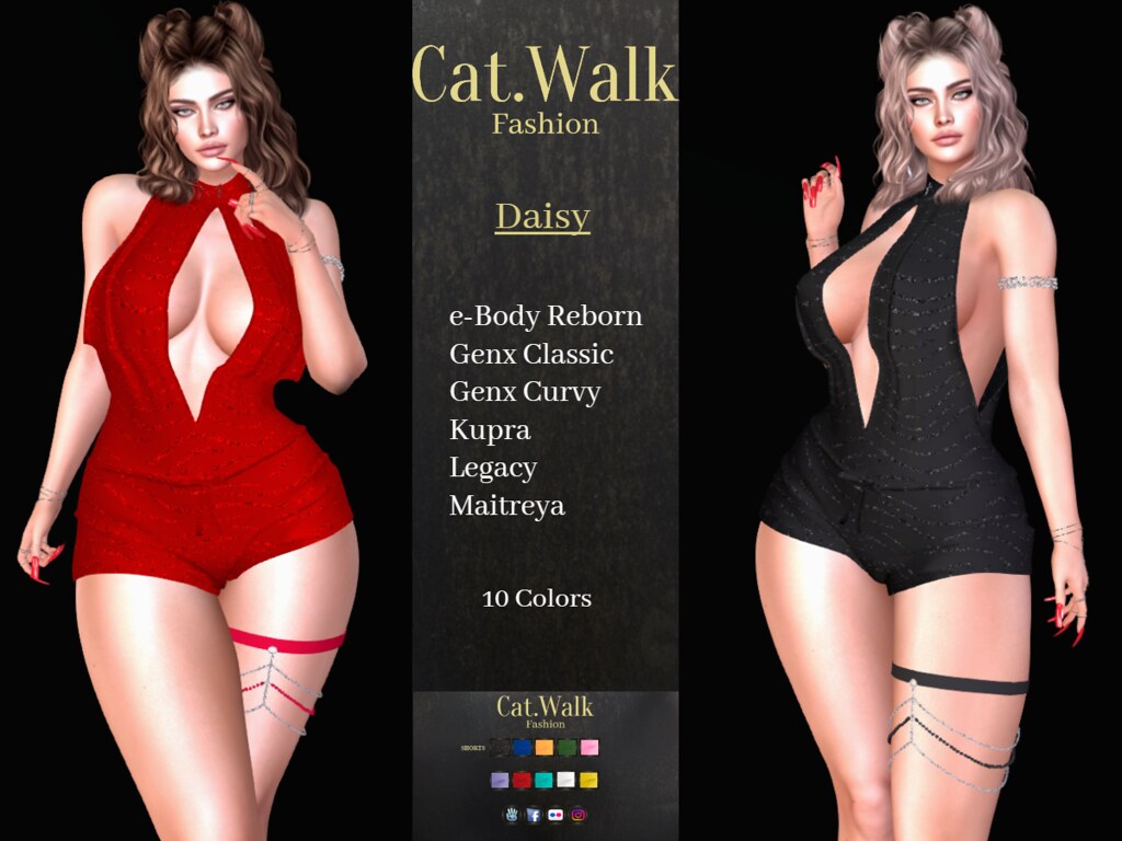 Cat.Walk-Daisy Shorts