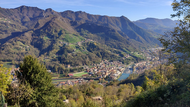 View from La Vetta - San Pellegrino Terme, Lombardy, Italy