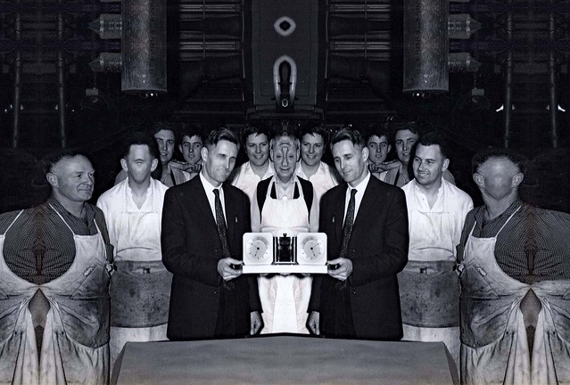 The Original Post WWII British Cloning Factory Prize Giving Event, Not Standing On Ceremony