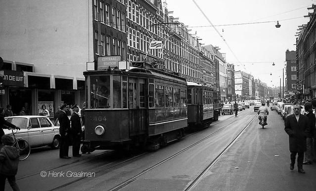 Bijzondere tram in de Kinkerstraat
