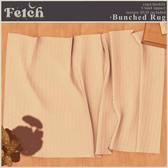 [Fetch] Bunched Rug @ Fifty Linden Friday Birthday Bash!