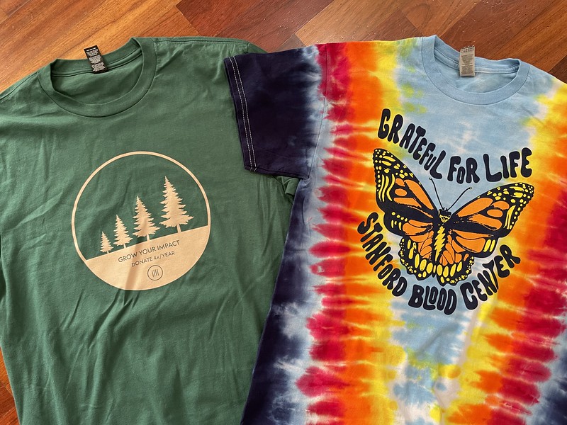 Two T-shirt giveaways from SBC