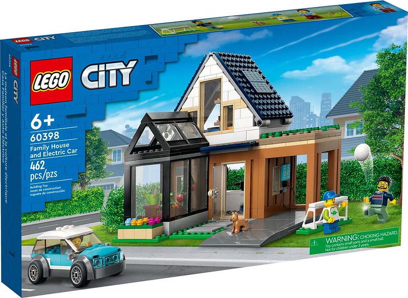 60398: Family House And Electric Car Set Review