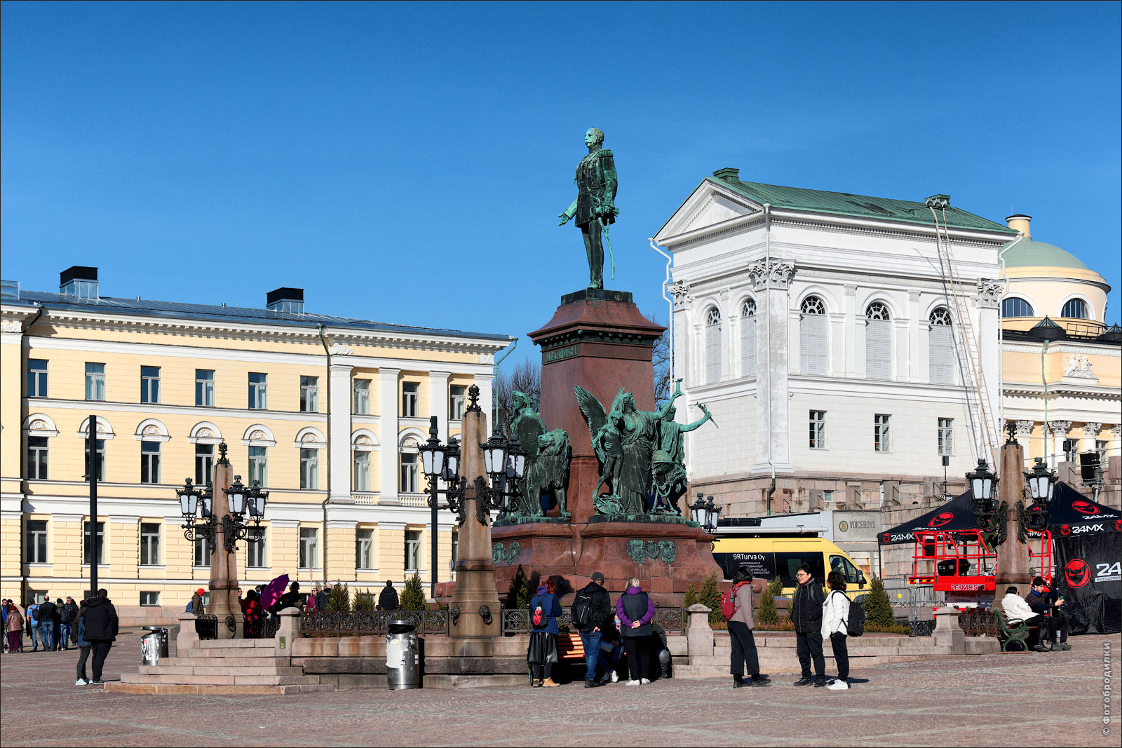 Памятник Александру II, Хельсинки, Финляндия