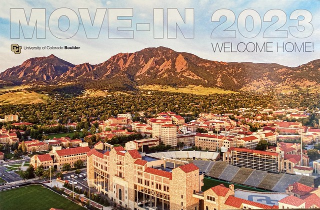 Move-in Fall 2023 CU Boulder