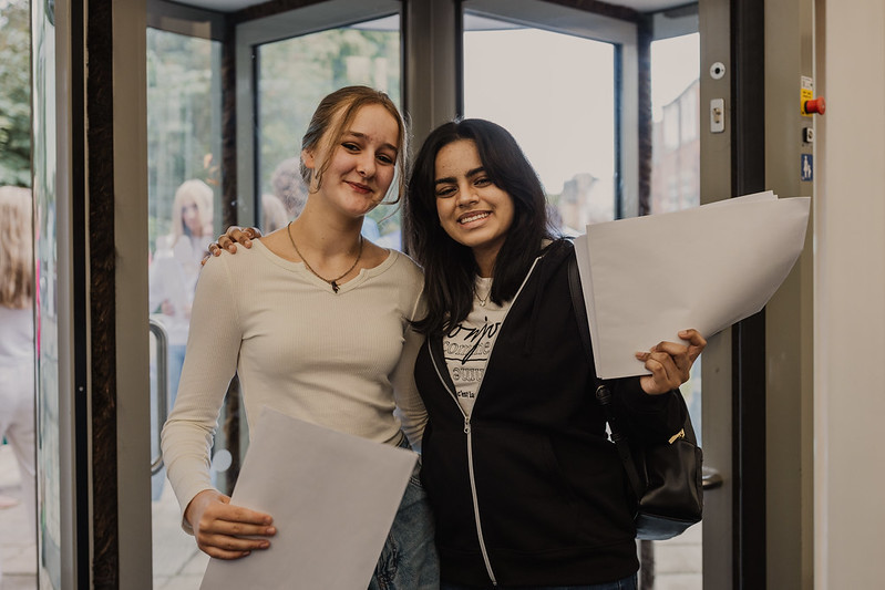 GCSE Results Day at NGHS 2023