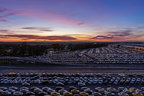 ‘Sunrise’ - Melbourne Airport by A u s s i e P o m m, ‘Sunrise’ - Melbourne Airport edition showing clearly, ‘normality’ has returned with all the parked 